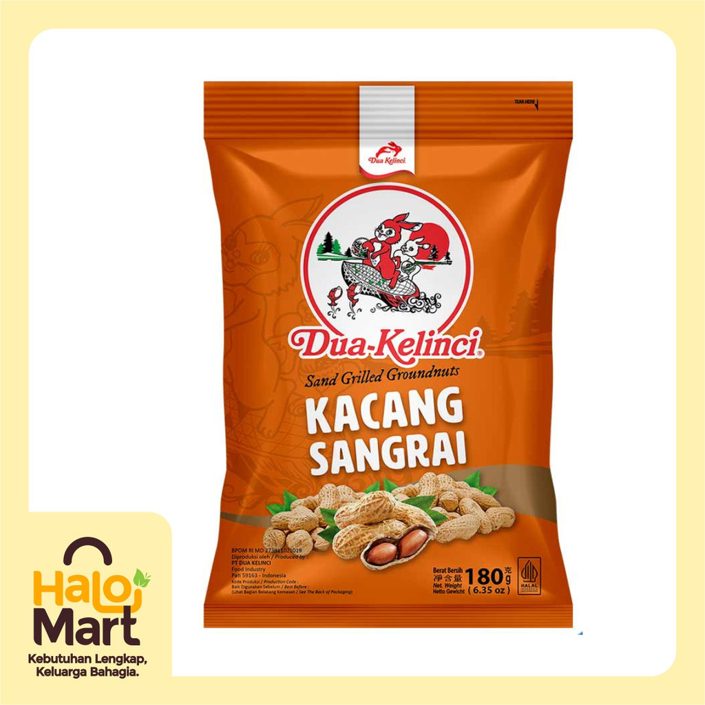 

DUA KELINCI KACANG SANGRAI 180G