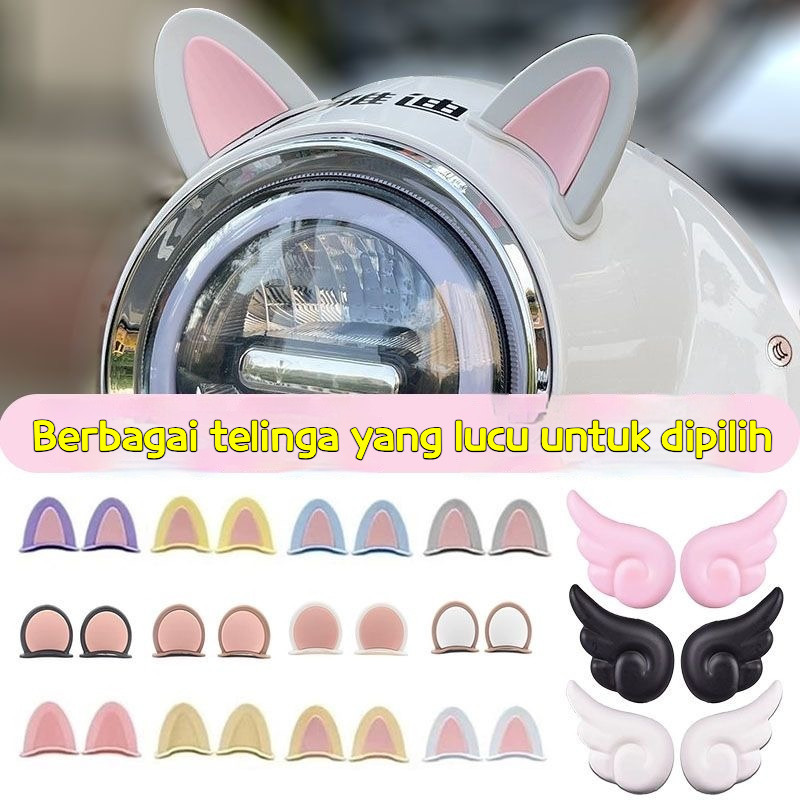 Kuping Kucing Helm /accesories helm kuping kucing helmet  //Kuping Helm Fullface