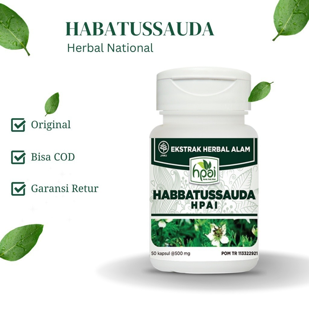 

ORIGINAL Habbatussauda Ori HNI BPOM - Habbatus Sauda Kapsul