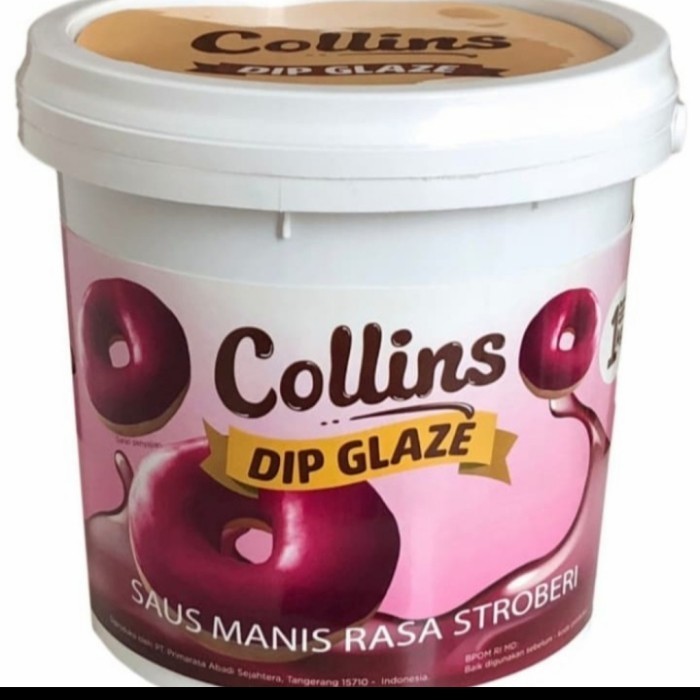 

[Terbaru]Aneka Rasa collins dip glaze strawbery 1 kg