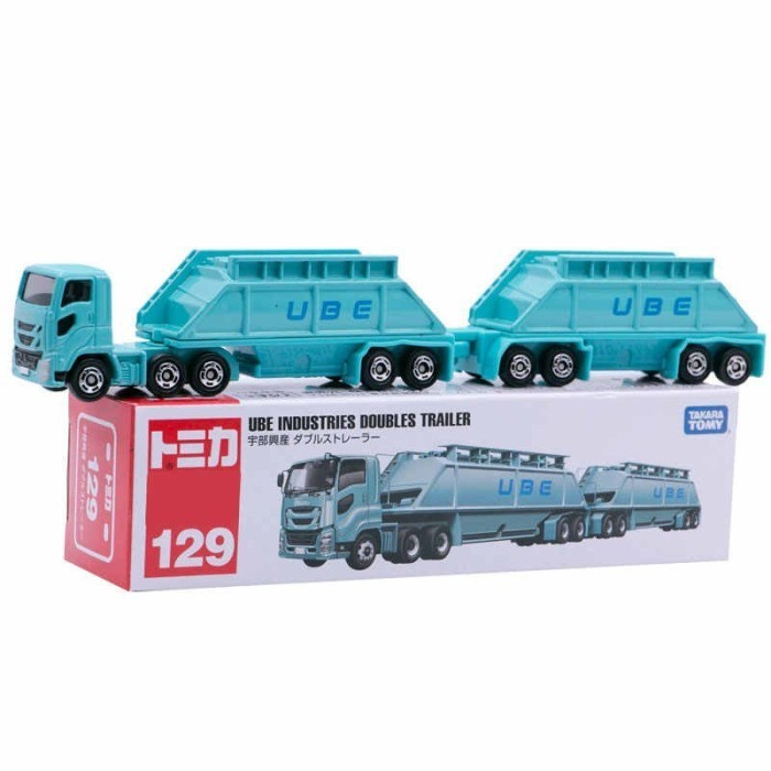 Vincent Tomica Long 129 UBE Industries Doubles Trailer Diecast Truck