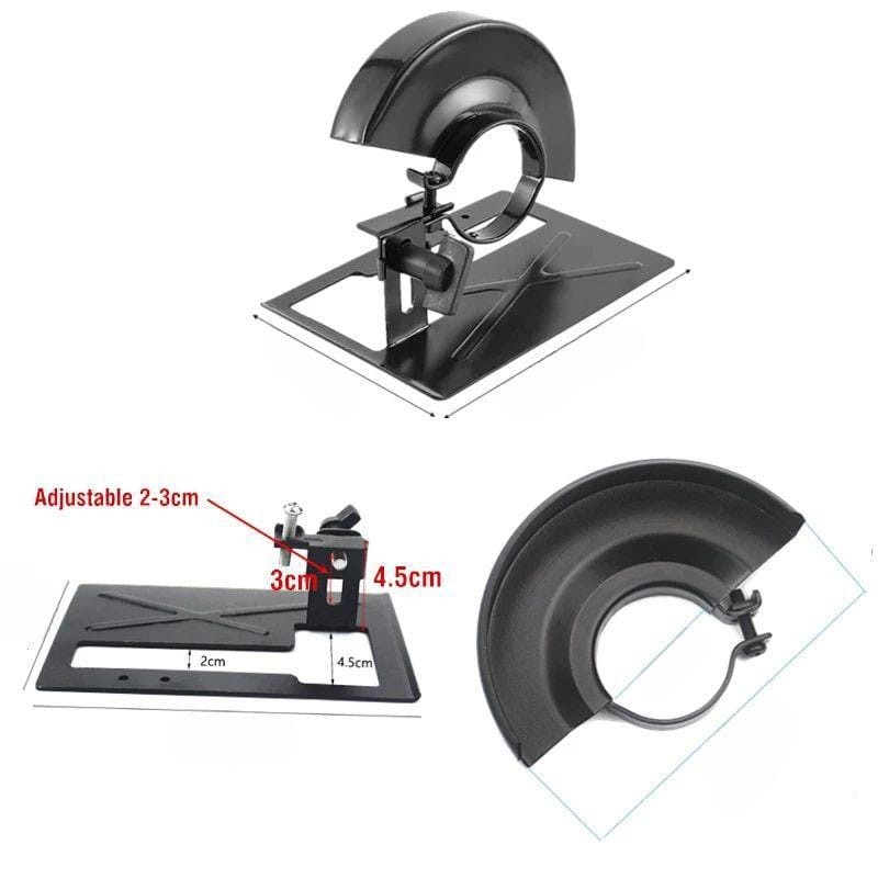 dudukan gerinda full set Dudukan Gerinda Cover Gerinda Stand Grinda Tangan Angle Grinder Bracket Hol