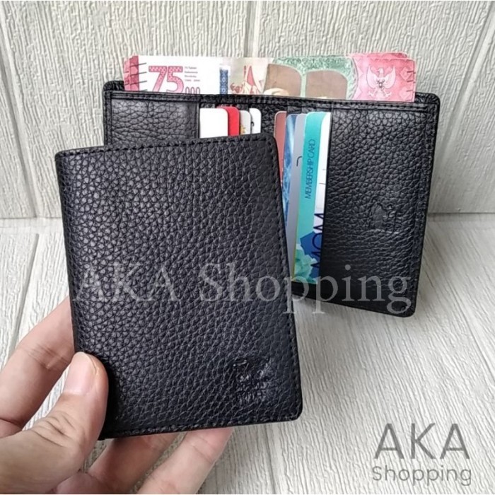 

[DK DKU] Dompet Kartu Dompet Mini CardHolder ATM Kulit Asli