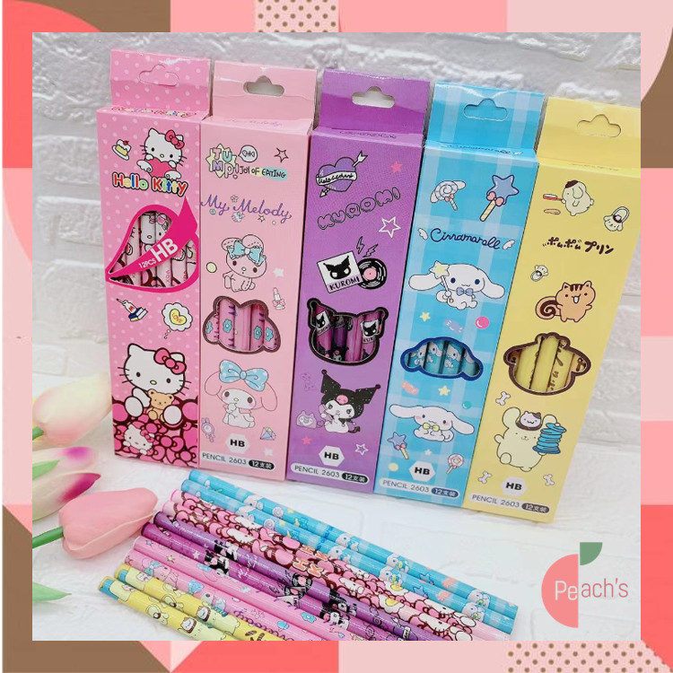 

PEACHs - S6290 Alat Tulis Sekolah / Pensil Motif Karakter Lucu