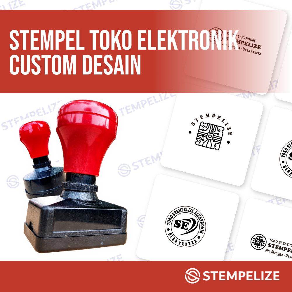 

Stempel Toko Elektronik Custom Desain