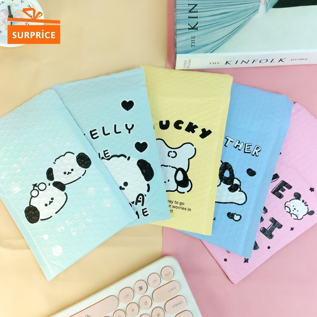 

Surprice Bubble Packaging Motif Puppy 24,5x5,4CM / Packaging Plastik / Amplop Bubble / Bubble Mailer Rusfet