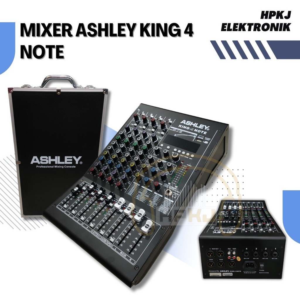 MIXER AUDIO ASHLEY KING 4 NOTE Mixer Ashley King 4Note