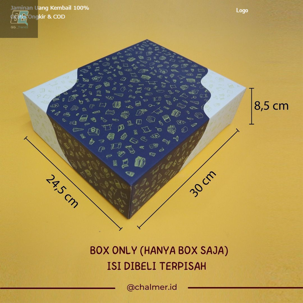 

Box Handuk Hampers Custom Warna Couple Gift Box Hadiah