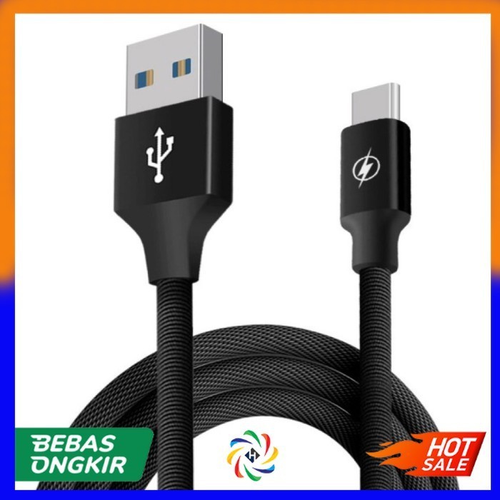 Kabel Data Multifungsi Micro USB Fast Charging 2.4A 3 Meter