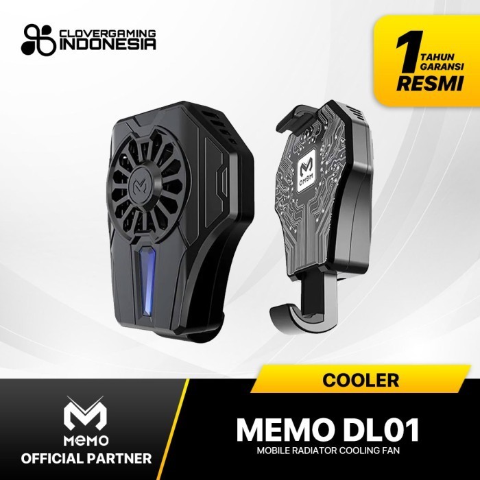 TERJAMIN Memo DL01 Cooler HP Gaming Fan Kipas Pendingin HP Cooling DL-01 DL 01
