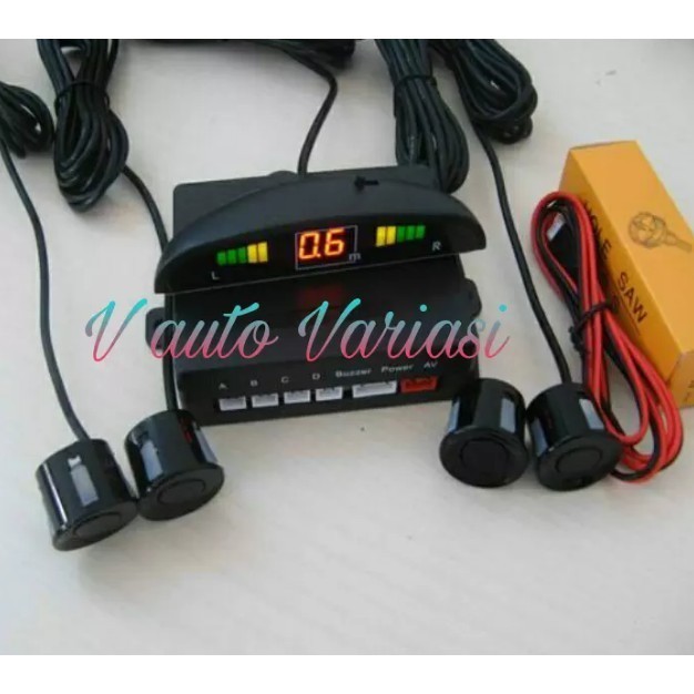 

Sensor Parkir Mundur Mobil Parking 4 Titik High Quality Hitam c3