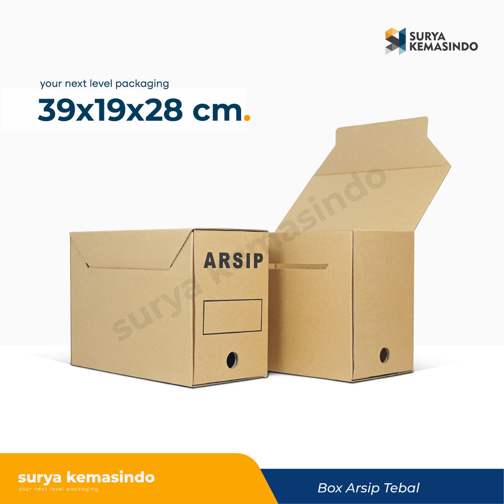 

Box File Tebal 39x19x28 cm KardusFile/Filebox/FileBesar/Arsip/BoxArsip/KardusArsip/Box Document/Document/tinggi28