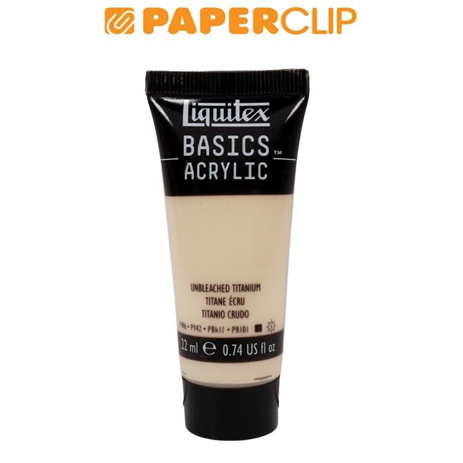 

CAT ACRYLIC LIQUITEX BASIC 22ML 1058434LQ UNBLEACHED TITANIUM