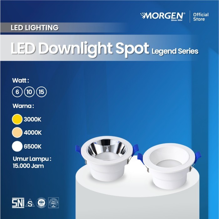 Morgen LED Downlight Spot Legend Series White