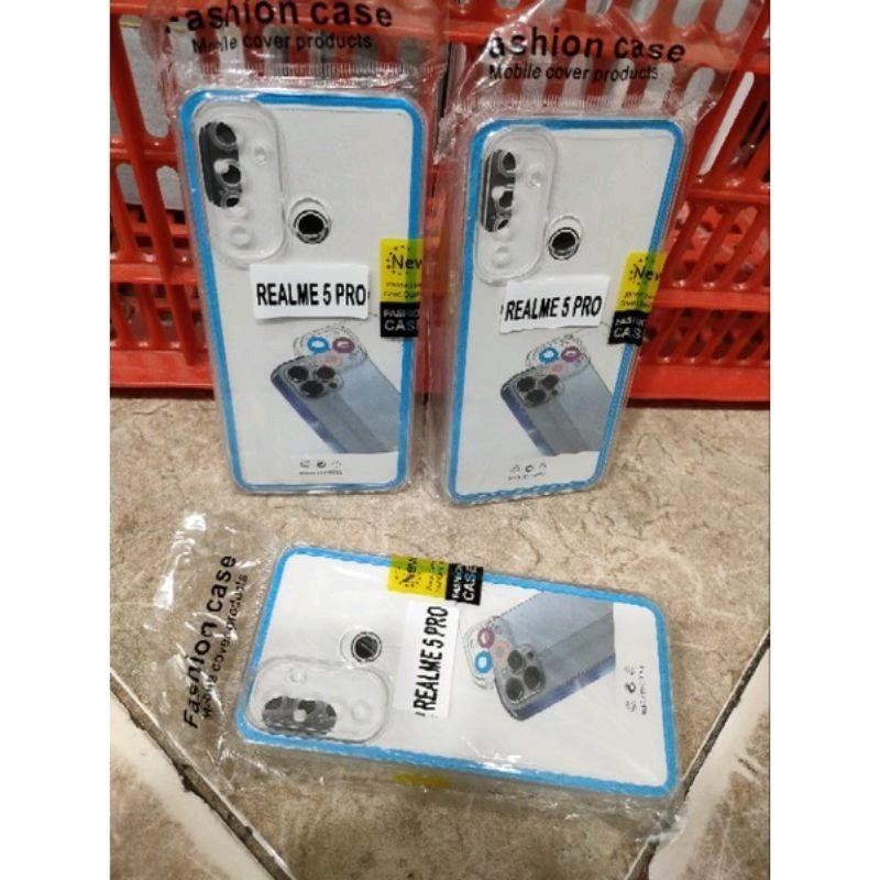 SOFT CASE  REALME 5 | REALME 5i | REALME 5 PRO | REALME C3 3D SILIKON AIRBAG CLEAR BENING