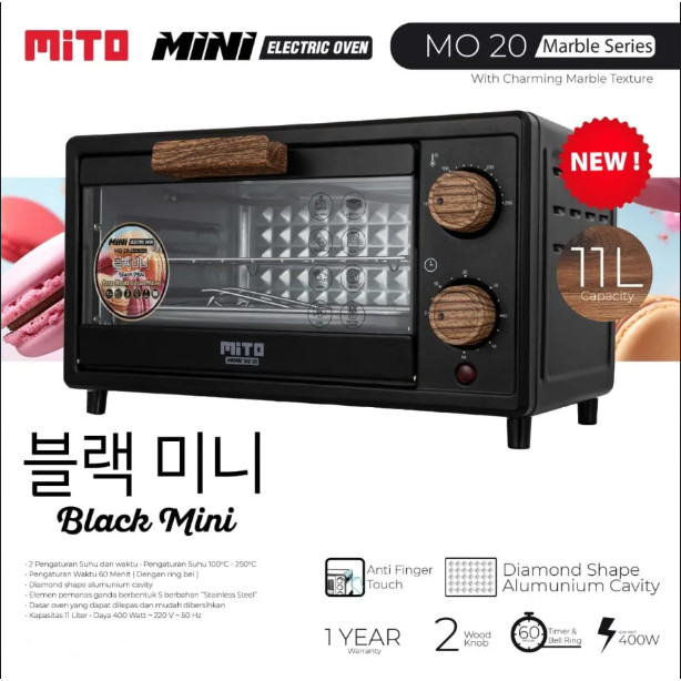 Mito Oven Mini MO 20 11 Liter / Oven mito MO-20 Original
