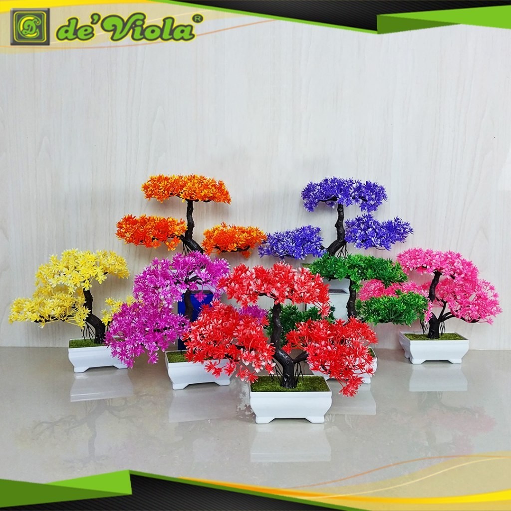DW Bukittinggi - Bunga Plastik Bonsai Meja Ukuran L