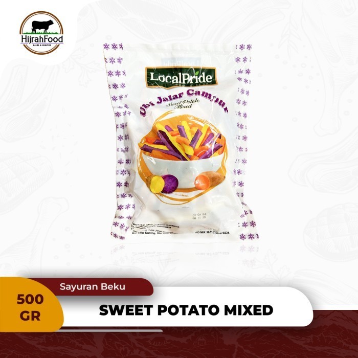 

LocalPride Ubi Jalar Campur Sweet Potato Mixed Frozen 500 gr