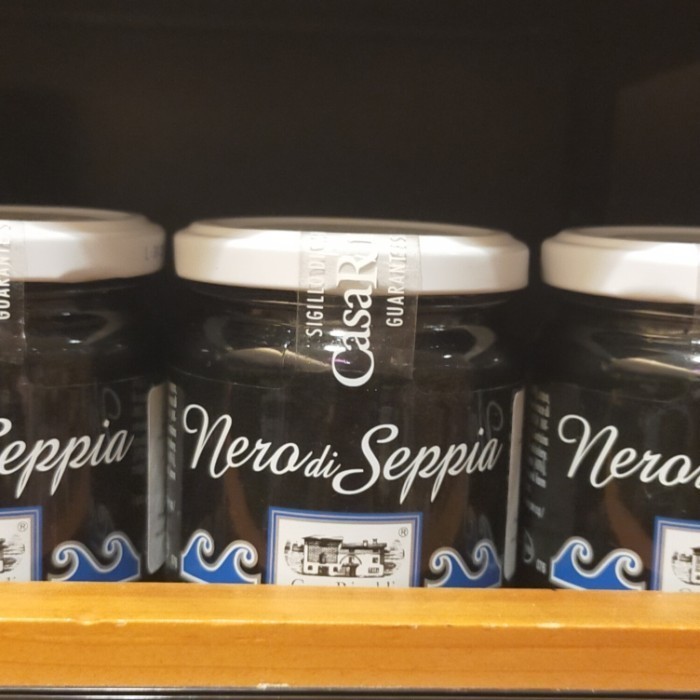 

Casa Rinaldi Nero di seppia ink sauce paste jar