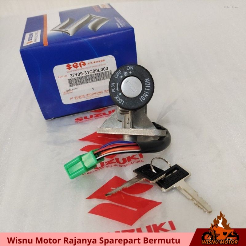 Kunci Kontak Key Set Suzuki Crystal  ORIGINAL