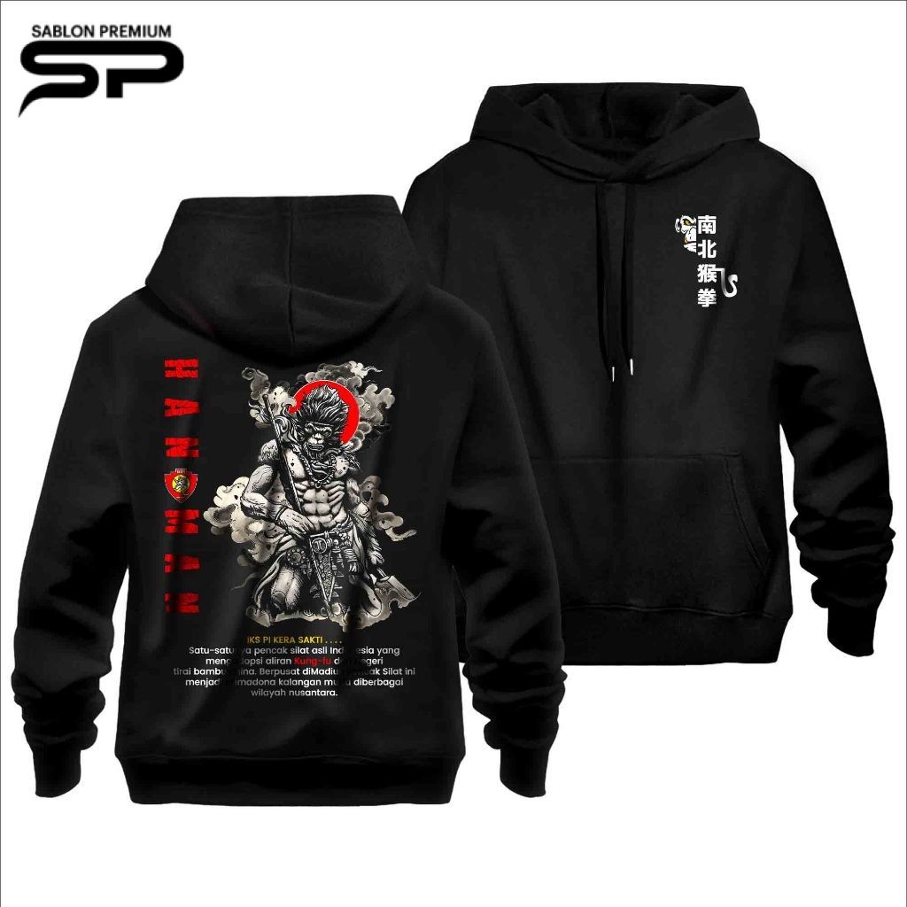Jaket Hoodie IKSPI KERA SAKTI History - Free Stiker - Kaos Hanoman IKS Pasker Liar Galaks