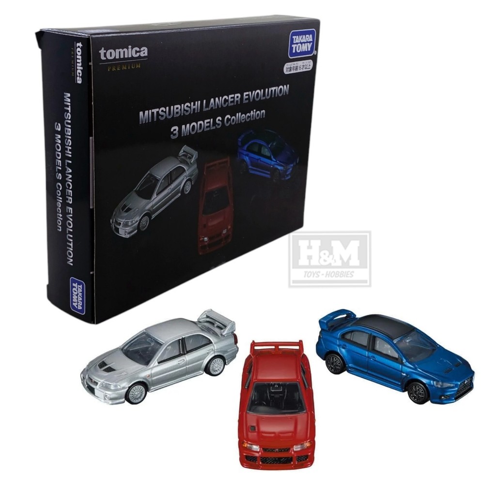 Tomica Premium MITSUBISHI LANCER EVOLUTION 3 MODELS Collection
