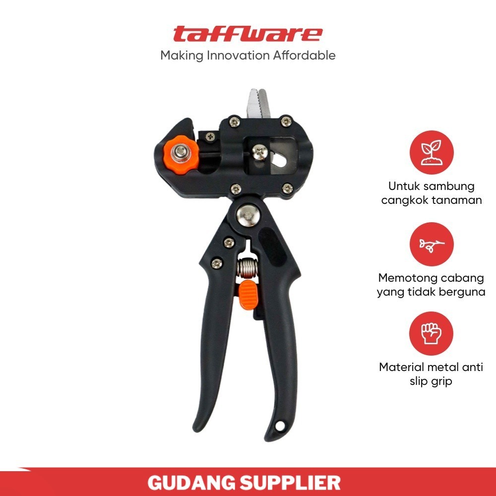 

Taffware Gunting Okulasi Sambung Batang Tanaman - 210