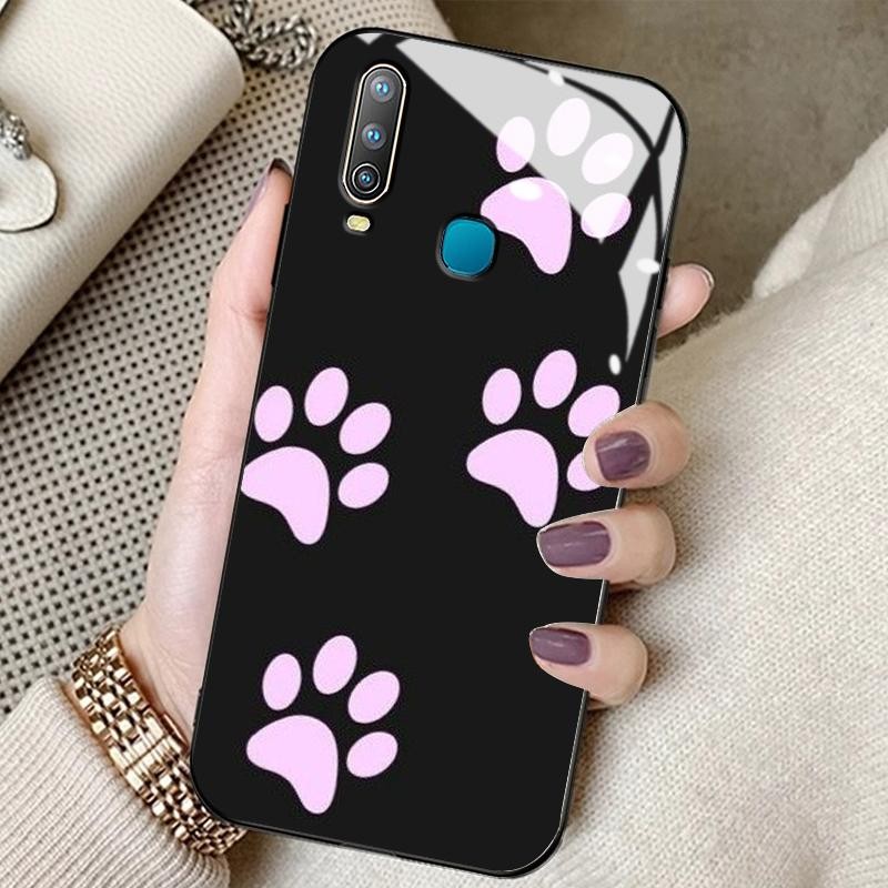 Kaca Glass Case For VIVO Y17 Y17s Y15 Y15s Y15a Y15c Y16 Y19 Y12 Y12a Y12s Y12i Y11 2019 Y11s Silico
