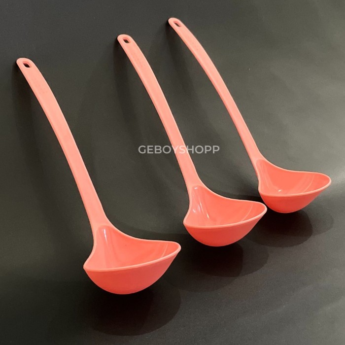 TERLARIS [PAKET 3PCS] Candid Irus GABY BESAR / Centong Sayur / Sendok Sup Plastik Foodgrade PP5  IRG