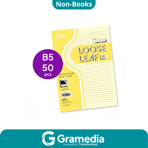 

[Gramedia Cijantung] Estudee Loose Leaf J Color B5 50 Yellow