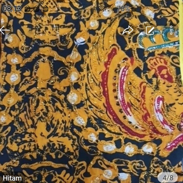 baju anak adat jawa dodot / baju pengantin dodot anak adat jawa - Hitam, Cowo M