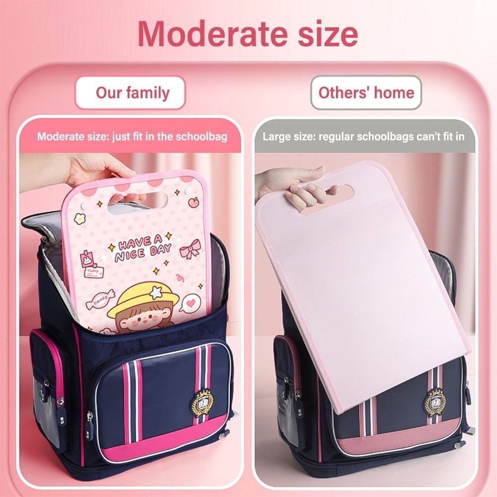 

13 Pockets A4 File Folder Cartoon Multi-layer Waterproof Document Bag Classified Large Capacity Portfolio