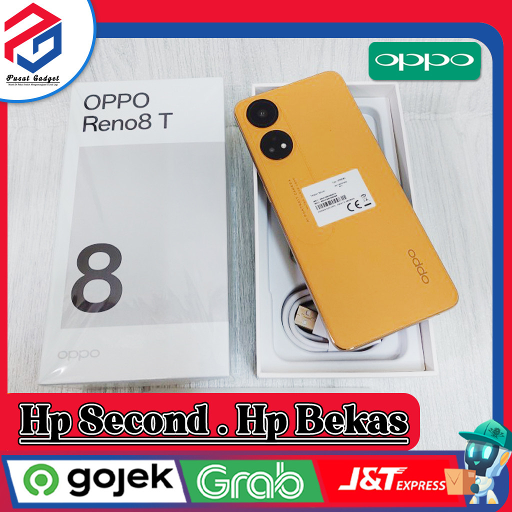 Oppo Reno 8T 4G | 5G Ram 8/128GB | Ram 8/256GB Second Original