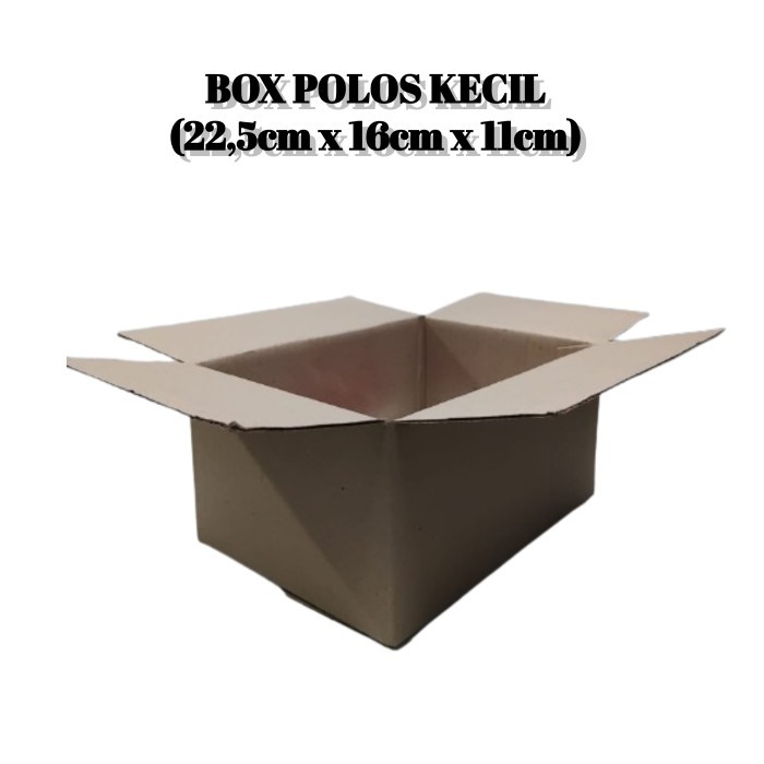 

Kardus Box Dus Karton Packing 22.5 x 16 x 11 BARU Jualan Produk Online