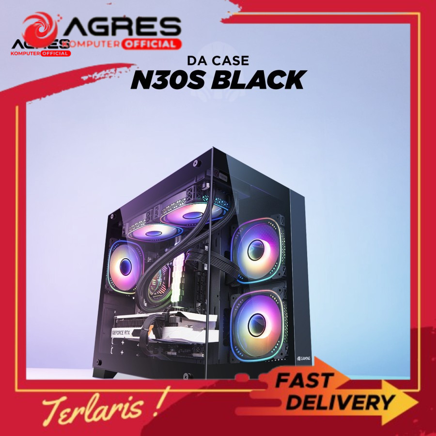 DIGITAL ALLIANCE PC CASING N30S MATX V2 BLACK
