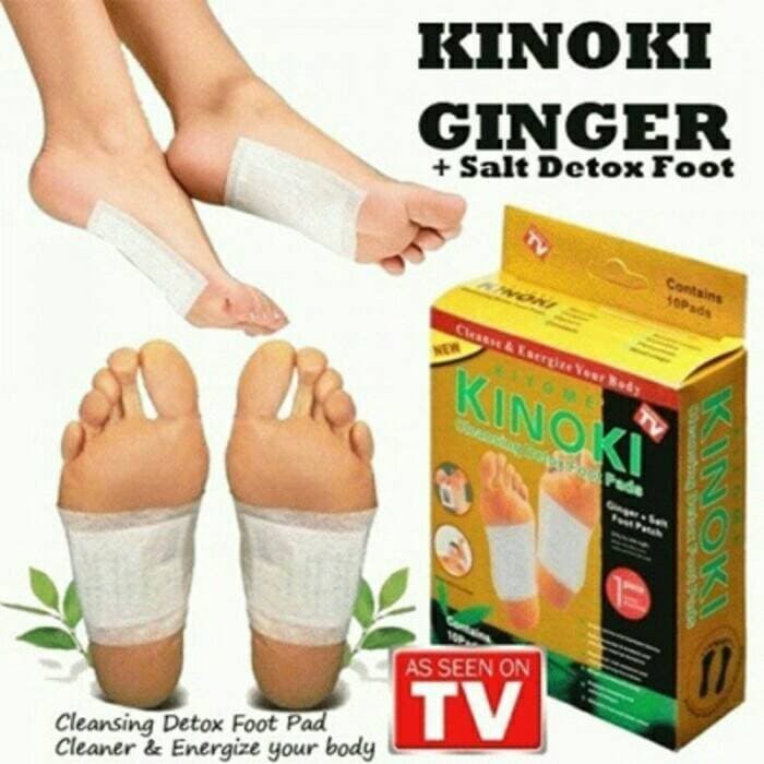 

KINOKI GOLD Jahe Ginger Salt Koyo Kaki Detox Herbal food pad penyerap racun dalam tubuh kesehatan SS