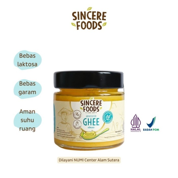 

ATMAA Grass Fed Ghee Butter Minyak Samin Numi 200ml - 80g