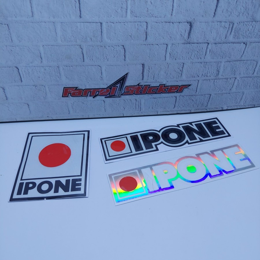 

Stiker Print Cut Ipone Logo Ipone