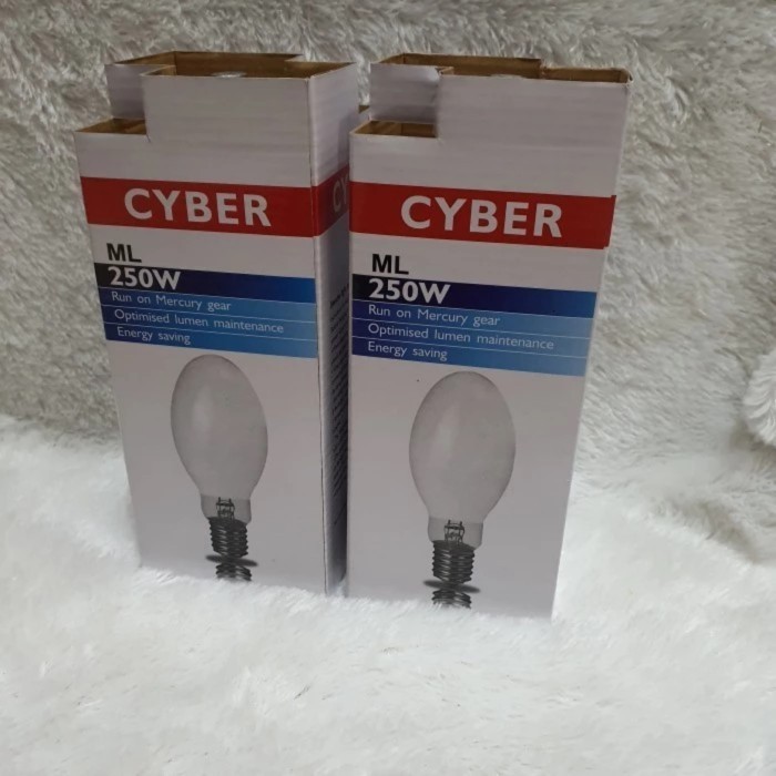 Cyber ML 250W LED Bulat Lampu ML Mercury 250W E40