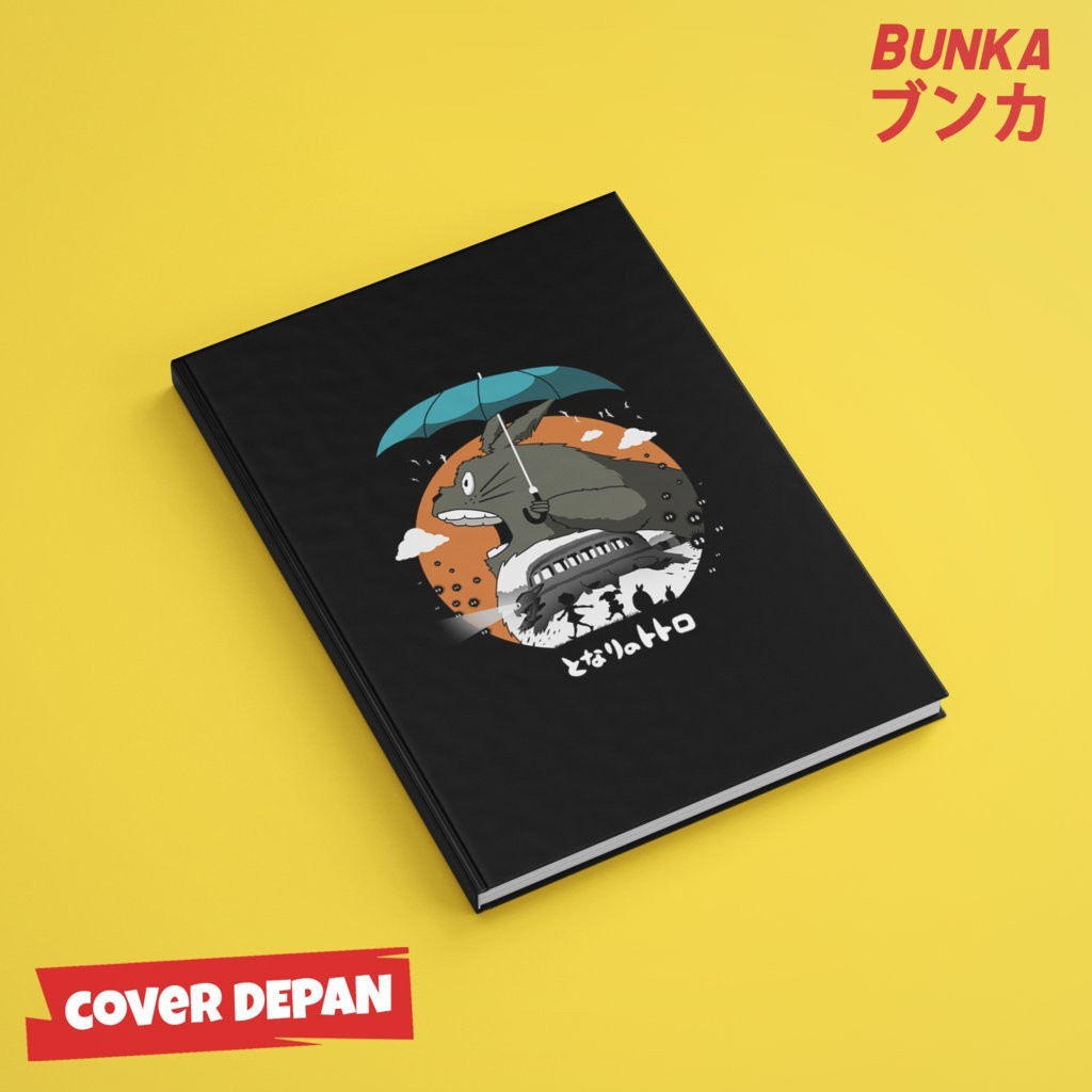 

Notebook Anime Ghibli Totoro C Hardcover A5 Buku Tulis Catatan Note Agenda Planner Jurnal