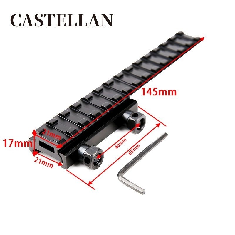 Converter adapter mounting rail teleskop 22 ke 22