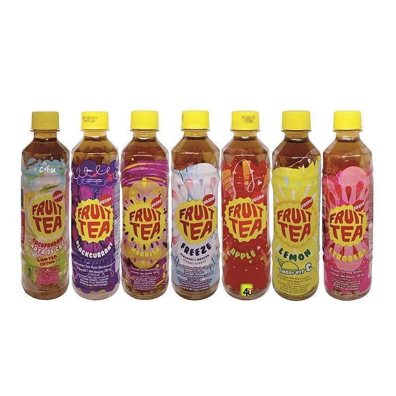 

FRUIT TEA FRUIT BOTOL MINUMAN TEH RASA BUAH 350ML 500ML