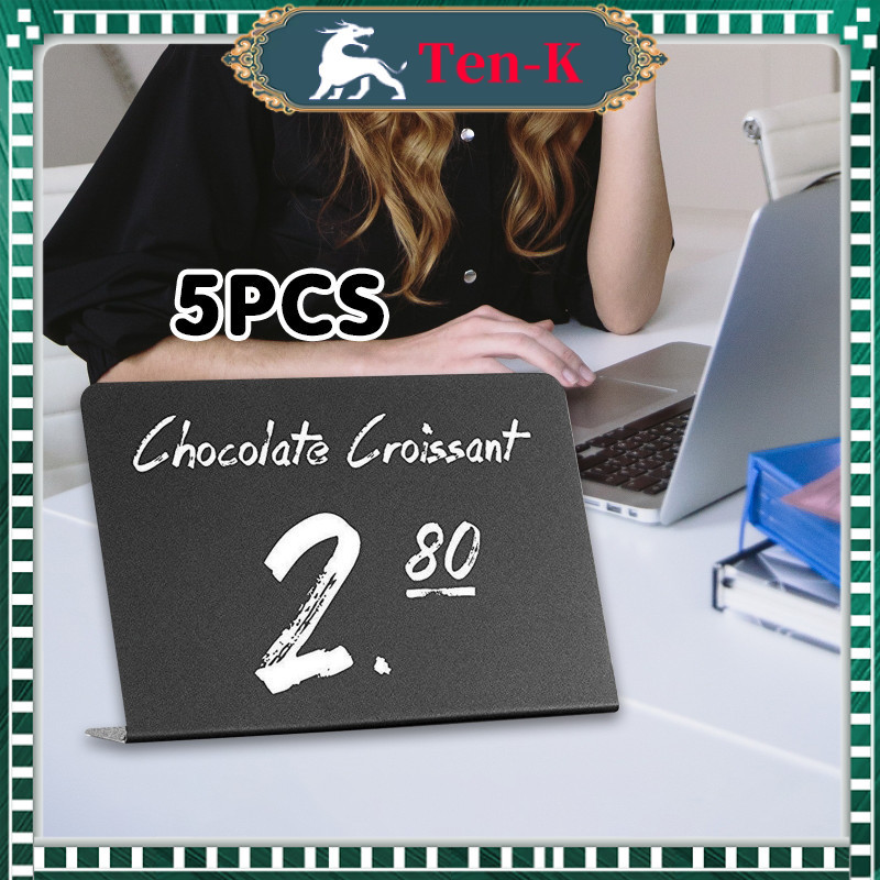 

5 PCS Acrylic Mini Chalkboard / Papan Tulis Kapur Mini / Food Buffet Mini / Papan Kapur Menu Cafe