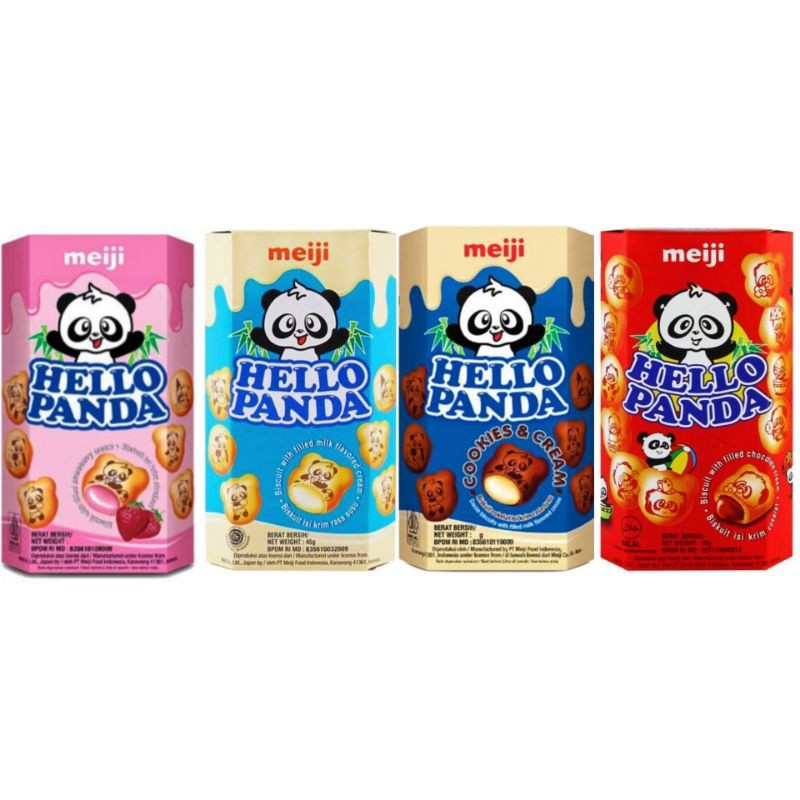 

Hello panda box coklat cookies&cream strwberry milk 42gr