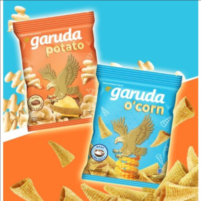 

GARUDA CRUNCHY BBQ SEASALT GARUDA PUFFY STICK GARUDA SLONDOK BALADO