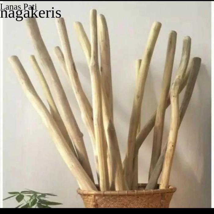 

ranting kayu jati 5cm - bahan kerajinan - dekorasi ruangan -kayu jati FXN10 XD7