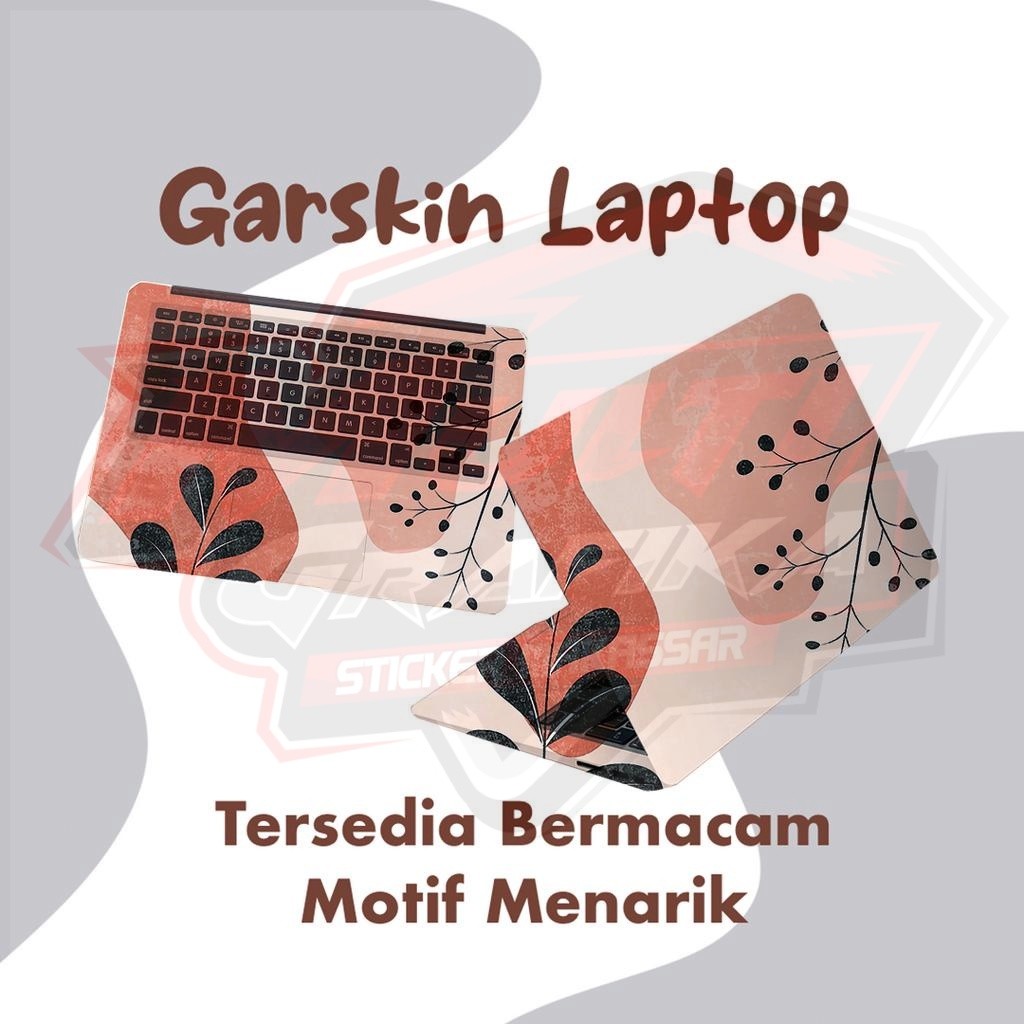 Multi Stiker Garskin Berbagai Motif Abstrak Aesthetic Untuk Laptop ASUS / Dell / Acer / HP / Huawei 