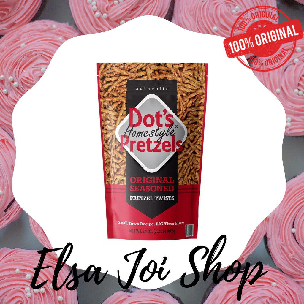 

ELSAJOISHOP - Dot's Homestyle Pretzels Original Seasoned Pretzel Twists - 992 Gr
