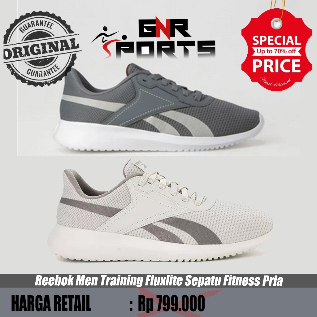 Sepatu Reebok Men Training Fluxlite Sepatu Fitness Pria [100033347] Original 100%