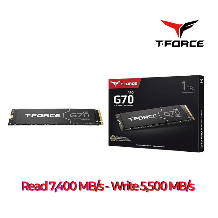 SSD Team T-Force G70 PRO 1TB - SSD Internal M.2 NVMe PCIe Gen 4